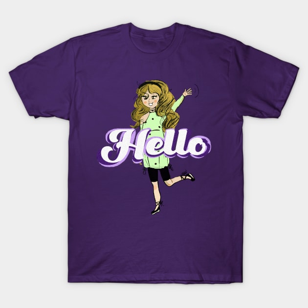 Say hello T-Shirt by JustNadia